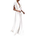 thumbnail image 1 of Ketyyh-chn99 Robe à Paillettes pour Femmes Robe de Mariage Robe Longue Formelle Maxi Grande Taille Robes Maxi de Fête Robe Élégante Blanc,G, 1 of 5