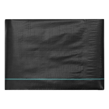 KFFKFF Toile de Barrière d'Aménagement Paysager, Matériau Robuste pour Mauvaises Herbes de Jardin 3*100 Pieds, Tissu de Prévention des Mauvaises Herbes en PP Entrelacé, Matériau pour Sentier, Toile Géotextile pour le Jardinage, Protection du Sol