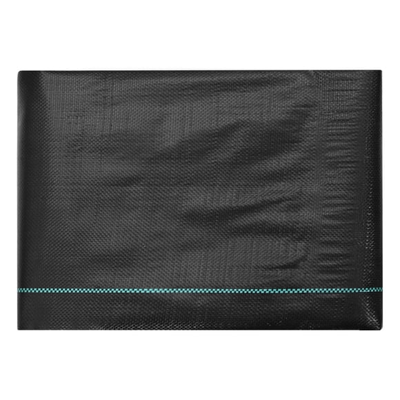 KFFKFF Landscaping Barrier Cloth, 3*100FT Robust Garden Weed Material, Interlaced PP Weed Prevention Fabric, Pathway Material, Geotextile Cloth for Gardening, Ground Protection