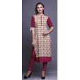 thumbnail image 2 of Bimba Printed Women StraightKurtiSummer Wear Ladies Ethnic Kurta Tunic, 2 of 6