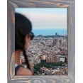 thumbnail image 2 of Rustic Wooden Poster Picture Frame 18x24 - Natural Solid Eco Distressed Wood for Wall Mounting Photo Frame - Grey, 2 of 6