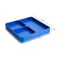 thumbnail image 3 of Magnetic Desktop Screws Tools Parts Tray Holder Storage Plate Box Case Organizer for Metal Parts Screws Sockets Bolts Pins Organization, 3 of 7