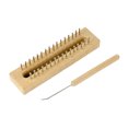 thumbnail image 2 of yuksok Rectangular Knitting Loom Long wood Weaving Loom Set for Knitting Lovers, Scarf, 2 of 9