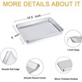 thumbnail image 2 of Ensemble de Plaque de Cuisson et Grille de 16 Pouces, Plaque à Biscuits en Acier Inoxydable avec Grille pour Cuisson / Rôtissage / Refroidissement, Compatible Four & Lave-Vaisselle, Sain & Durable, 2 of 8