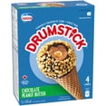 thumbnail image 2 of DRUMSTICK Chocolate Peanut Butter Cones, 2 of 4