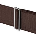 thumbnail image 4 of Buyless Fashion Bretelles Formelles pour Hommes en Sergé de Satin, Lot de 2 - Dos en Y Ajustable à 6 Pinces de 48 Pouces - Bout en Cuir de 1 1/4 Pouces, 4 of 7