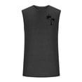 thumbnail image 4 of DPTALR Hommes Casual Pull Col Rond Sport Débardeur Sans Manches, 4 of 5