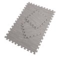 thumbnail image 1 of OUNONA 8Pcs Soft Grey Foam Puzzle Floor Mats Portable Interlocking Work Out Mats, 1 of 6