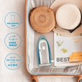 thumbnail image 3 of Steamfast SF-710 Mini Steam Iron, White, Non-Stick Sole Plate, Foldable Handle, 3 of 5
