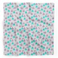 thumbnail image 1 of Bimba White Snowman & Tree Christmas Pure Silk Printed Head Bandanas Summer Neck Wrap Scarf 40 x 40 Inches, 1 of 6