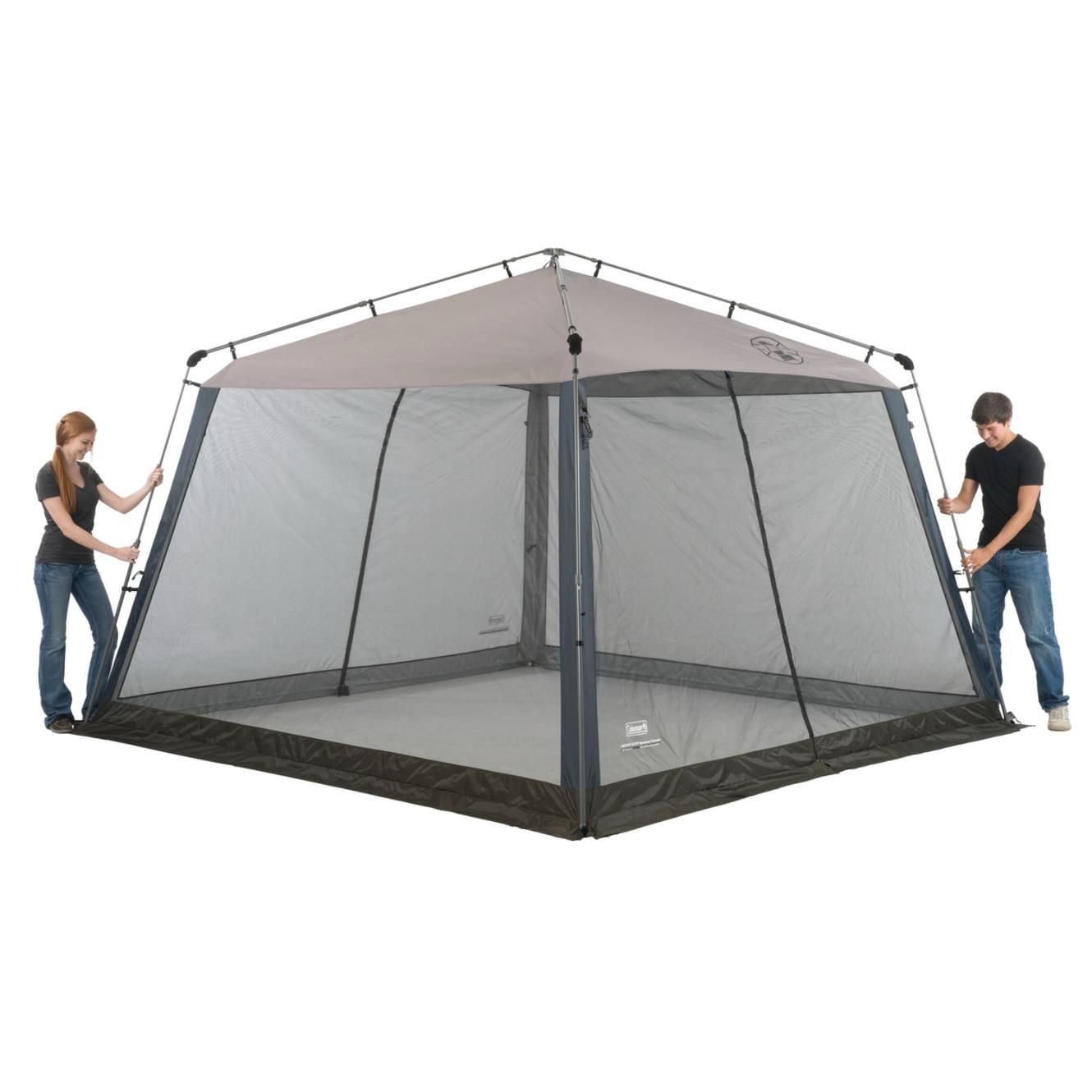 Coleman 11 x 11 Instant Screened Shelter, 3.35 x 3.35 m - Walmart.ca