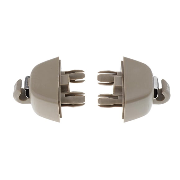 funtasica 2x Visor Hook for A6 C6 Beige