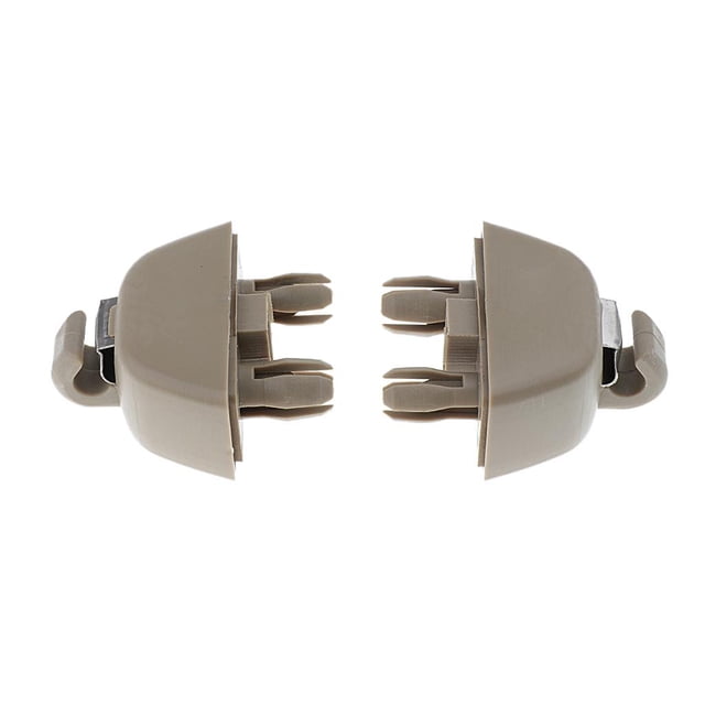 funtasica 2x Visor Hook for A6 C6 Beige