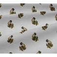 thumbnail image 5 of oneOone Georgette Viscose Fabric Leaves & Floral Block Fabric Prints By Yard 42 Inch Wide, 5 of 5
