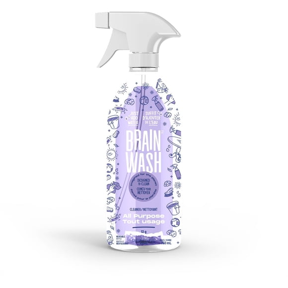 Brain Wash All Purpose Cleaner Bottle with Starter Pod