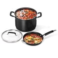 thumbnail image 4 of Cuisinart Nesting Non-Stick Cookware Set - N51I-11BKC, 4 of 7