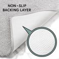 thumbnail image 4 of Better Homes & Gardens Ultra Soft Polyester Bath Rug, 20X34, Soft Silver, 4 of 5