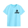 thumbnail image 1 of Toddler Girls Summer Tops Tees Soft Short Sleeve Crew Neck Solid Color T Shirt Daily Spring Shirts For Kid 7-8 T, 1 of 5