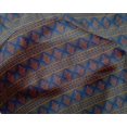 thumbnail image 4 of oneOone Silk Tabby Fabric Diamond & Paisley Block Printed Craft Fabric BTY 42 Inch Wide, 4 of 4