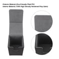 thumbnail image 3 of 100 Card Holder Box with PU Leather, Scratch , Wearproof,  Closure, Suitable for Tabletop Storage, Ideal Gift for Collectors, 3 of 8