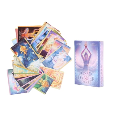 Cartes de Tarot, 44 Jeux Danseur Cosmique Danseur Cosmique Oracle Tarot Cartes de Divination de Tarot Construction Robuste