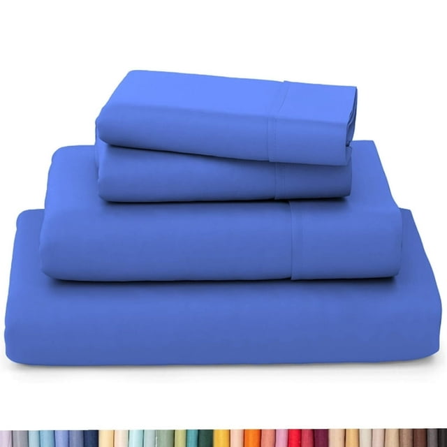 HAOAN Ultra Soft Wrinkle Resistant Bamboo Sheet Set - 4 Piece Set - 2200 Series