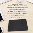 thumbnail image 4 of 15W Tapis de Souris de Charge Rapide, Multifonction PU Base de Résistance au Glissement avant Noir Tapis de Souris de Charge Protection Multiple pour Bureau, 4 of 8