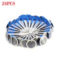 thumbnail image 1 of 24Pcs Pneus Clous de Champignons Outils de Réparation de Pneus de Voiture Tube Intérieur Champignon Kit de Réparation de Clous de Moto Camion Outils Professionnels de Voiture, 1 of 9