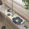 thumbnail image 1 of Rbaofujie Kitchen Utensil Set Sink Faucet Guard & Absorption Pad for Kitchen, Bathroom Or Laundry, Anti-Mould, Quick-Drying, Drip Mat for Sponges, Eliminates Water Marks Kitchen Utensil Set, 1 of 4