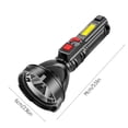 thumbnail image 3 of HOARBOEG Lampes de Poche LED Haute Puissance Super Lumineuses Rechargeables 4 Modes pour Urgence Extérieur Maison Camping Randonnée Cadeau, 3 of 7
