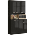 thumbnail image 1 of HOMCOM Armoire de Rangement pour Garde-Manger de Cuisine avec Tablette Réglable et Tiroir, 1 of 10