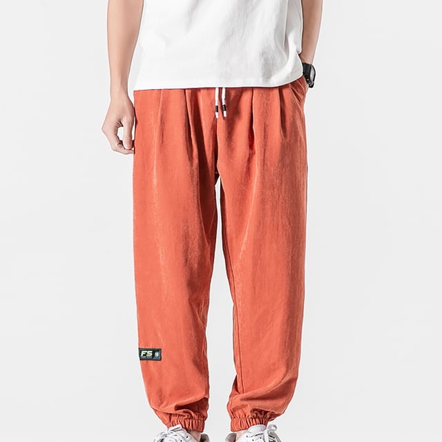 Dvkptbk Mens Sweatpants Causal Solid Color Sweatpants Fashion Lightweight And Breathable Sweatpants Jogger Pants