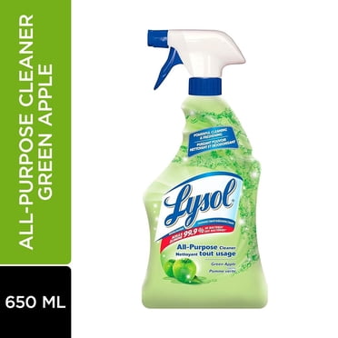 Nettoyant tout usage Lysol, Vaporisateur, pomme verte, nettoyage et rafraîchissement puissants, 650 ml