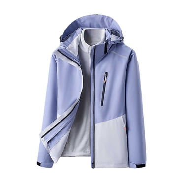 Aboser Waterproof Ski Jackets for Women 3 in 1 Mountain Snow Jacket Coat Windproof Warm Fleece Parkas Winter Coats Hooded Rain Jacket on Clearance Sale