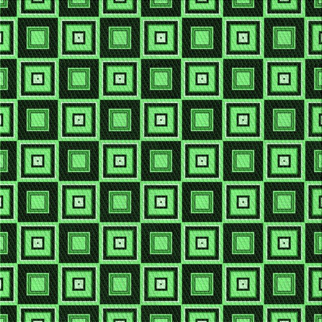 Ahgly Company Machine Washable Indoor Square Transitional Dark Forest Green Area Rugs, 7' Square