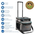 thumbnail image 4 of Ozark Trail 50 Can Wheeled Cooler, Easy Access Top Lid , Food Safe, Adustable Handle, Capacity 17.4Qt or 50 Cans., 4 of 7