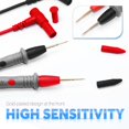 thumbnail image 2 of PinesC 1000V 20A Multimeter Leads, Multimeter probes, Volt Meter Leads, Test Lead Kit Red, 2 of 5