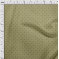 thumbnail image 3 of oneOone Georgette Viscose Olive Green2 Fabric Diamond Shape Small Sewing Craft Projects Fabric Prints By Yard 42 Inch Wide, 3 of 4
