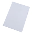 thumbnail image 1 of Clearance Sale File Folders 6.3x8.9IN Plastic Folders, Milky White Routine Document Folders File Folders US Letter A4 Size FileTransparent Folders, Schools Business Office Folders for Document, 1 of 7