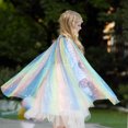 thumbnail image 3 of Cape d'Été Arc-en-Ciel pour Fille Princess, 3 of 6