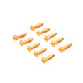 thumbnail image 2 of 50 PCS/Set Tuning Peg Screws Tuning Key Machine Heads Tuner Mounting Screws for Electric /Acoustic Guitar Bass (Golden), 2 of 7