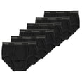 thumbnail image 4 of Stanfield’s Men’s Briefs, 6-pack (Black, Medium), 4 of 4