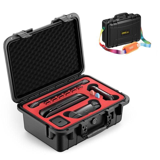 Hard Travel Case For Nintendo Switch 2, IP67 Waterproof, Soft Lining, Holds Console, Pro Controller & Accessories