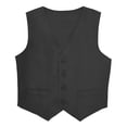 thumbnail image 4 of TOPTIE Kid Vest Volunteer Activity Waistcoat Party Costume Vests - BLACK, 4 of 8
