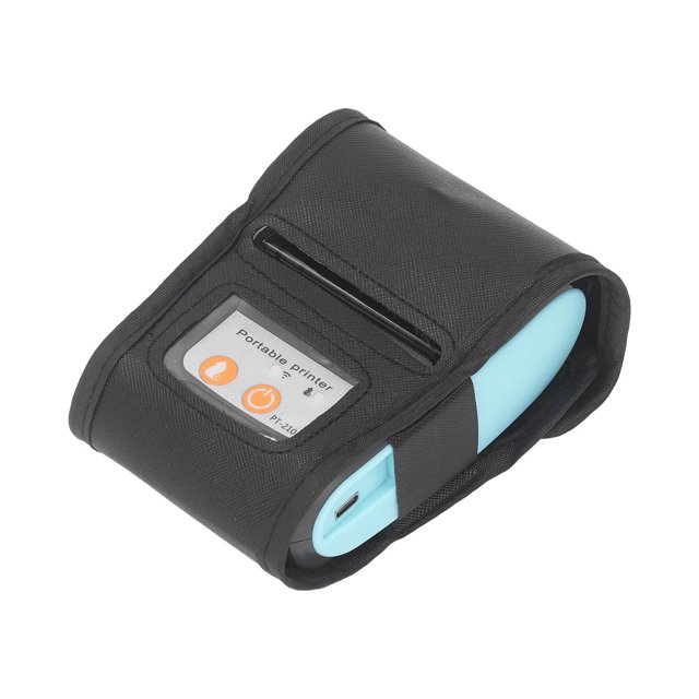 Receipt Thermal Printer, Portable DC7.4V Receipt Printer Clear Strong Compatibility For Clothing Industry