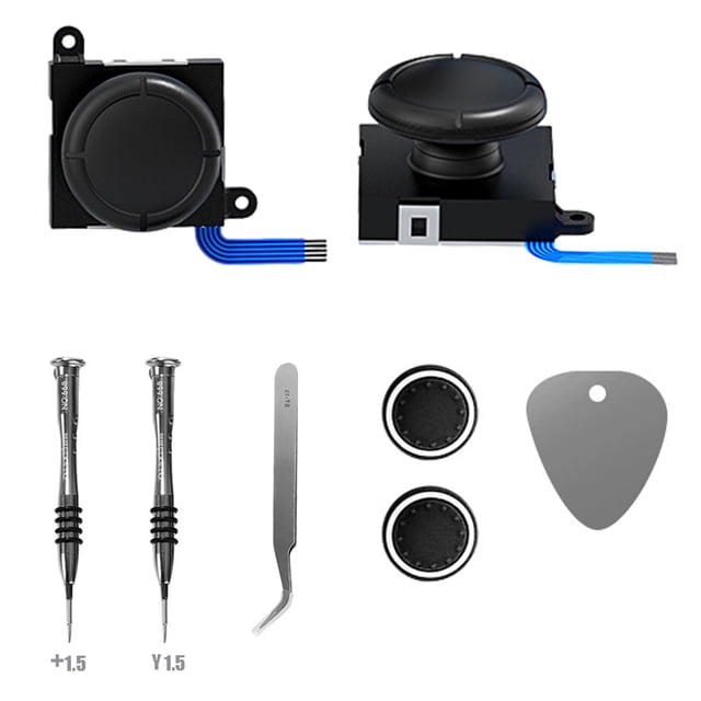 AARONMEI 2-Pack Replacement Joystick Analog Thumb Stick Repair Kit for Nintendo Switch Joy-Cons