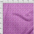 thumbnail image 3 of oneOone Viscose Jersey Fuschia Pink Fabric Text Craft Projects Decor Fabric Printed By The Yard 60 Inch Wide, 3 of 5