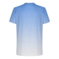 thumbnail image 5 of Qertyioot Hommes d'Économies de Mode Imprimer Manches Courtes Col Rond T-shirt Mode Décontracté Manches Courtes, 5 of 5