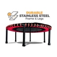 thumbnail image 4 of LEAPS & REBOUNDS Trampoline D\'entraînement Physique Mini 48 Pouces et Rebounder pour Adultes, Rouge, 4 of 8