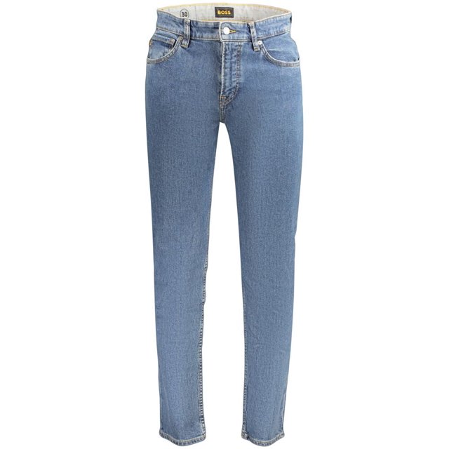 Hugo Boss Jeans pour Homme en Coton Bleu